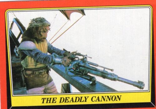 Tarjetas y pegatinas 1983 Topps Star Wars El Retorno del Jedi Serie 1 - ¡Tú eliges! - Imagen 18 de 58