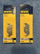Qty 10 (2-5Pk) Irwin Hook Utility Knife Blades 2087100