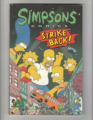 #ad #ad Simpson Comics 1996 Strike Back HarperPerennial Press $15.32