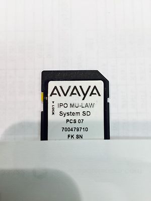 Voicemail, Voice Processing - Avaya Ip Office Sd Card