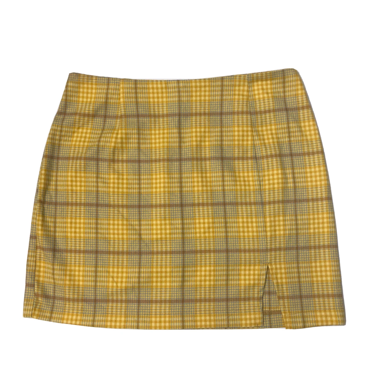 Clueless yellow plaid skirt sale