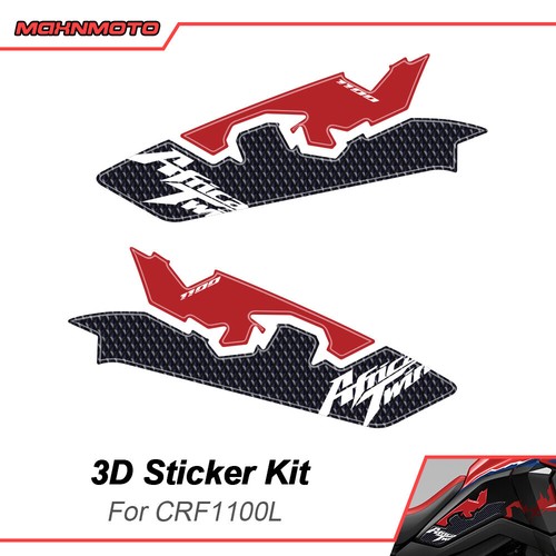 For 2020-2024 Honda CRF1100L Side Fuel Tank Grip Pad Protector Cover Sticker ~ - Picture 1 of 3