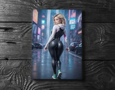 Sexy Gwen Stacey Spider-Woman Poster Print - No Frame