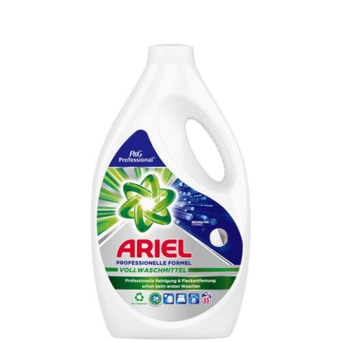 ARIEL PROFESSIONAL Flüssig-Waschmittel Regulär, 55 WL, 2,75L ARIEL Professional - Bild 1 von 3