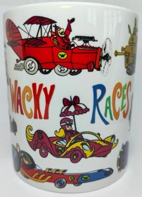 MUGMENTUM Wacky Races MUG American Animated TV Mean Machine Creepy Coupé Compact Pussycat