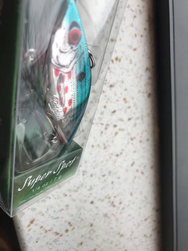Cotton Cordell Wounded Shad Super Spot Rat L Rattle Trap Lure Chrome-Blue-Black - Picture 10 of 12
