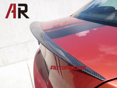 BMW E82 118i 128i 135i 1M Performance Coupe Carbon Fiber Trunk Wing Spoiler Lip - Picture 2 of 2