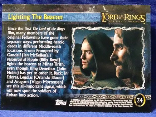 2003 Topps Lord of the Rings: "The Return of the King Base trading Cards U-Pick - Picture 46 of 110