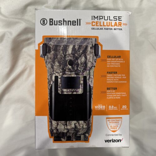 New In Box Bushnell Impulse Cellular Trail Cam