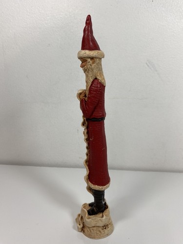 Jim Shore Figur Bleistift Weihnachtsmann Checkliste Figur 9,25" Vintage 1991 - Bild 4 von 6