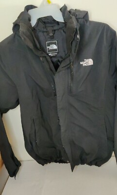The North Face HyVent WATERPROOF Shell/Jacket MENS MM Black The North Face HyVent WATERPROOF Shell/Jacket MENS MM Black