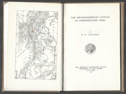 Gold Dollars 1858 & PRE-MOHAMMEDAN COINAGE OF NW INDIA Numismatic Notes 1922 HC - Picture 3 of 5