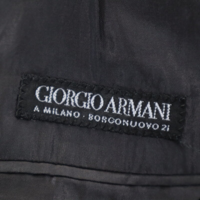 GIORGIO ARMANI 80s 90s Made in Italy Old double tailored