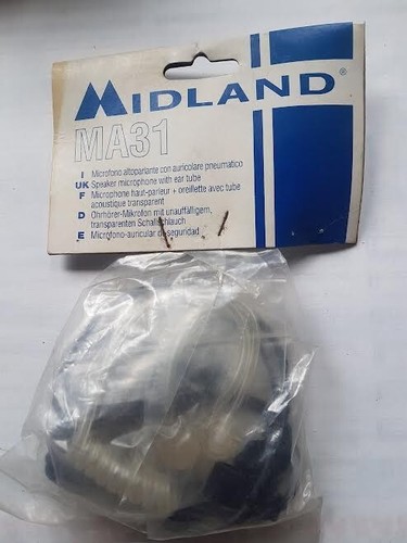 MIDLAND microfono con auricolare pneumatico MA31 - Foto 2 di 2