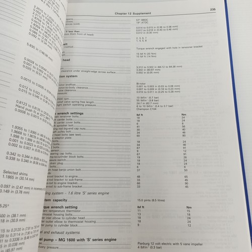 Haynes Austin MG & Vanden Plas Maestro Petrol 1983-1991 Owners Workshop Manual - Picture 13 of 17