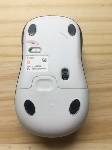 Logitech logi M310 Wireless Optical Ambidextrous Mouse Black Come w/ a receiver - 第 2/3 張圖片