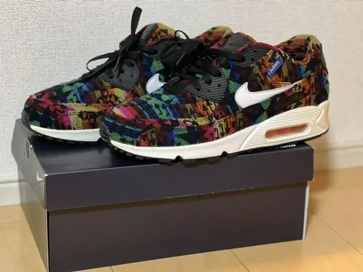 ?PENDENTIF NIKE ID Pendleton Air Max 90 Supreme?JAPON