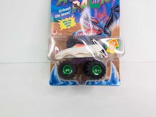 Vintage Hot Wheels The DarkClaw 1992 Attack Pack variante bianca - NUOVO SIGILLATO - Foto 4 di 10