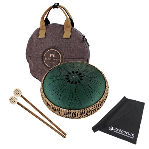 Meinl Sonic Energy MOSTD4DG Tongue Drum F# Moll 8 Töne 10 Zoll Medium mit Tuch - Picture 1 of 9