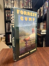 FORREST GUMP by Winston Groom Rare 1986 First Edition Hardcover w/Dust Jacket