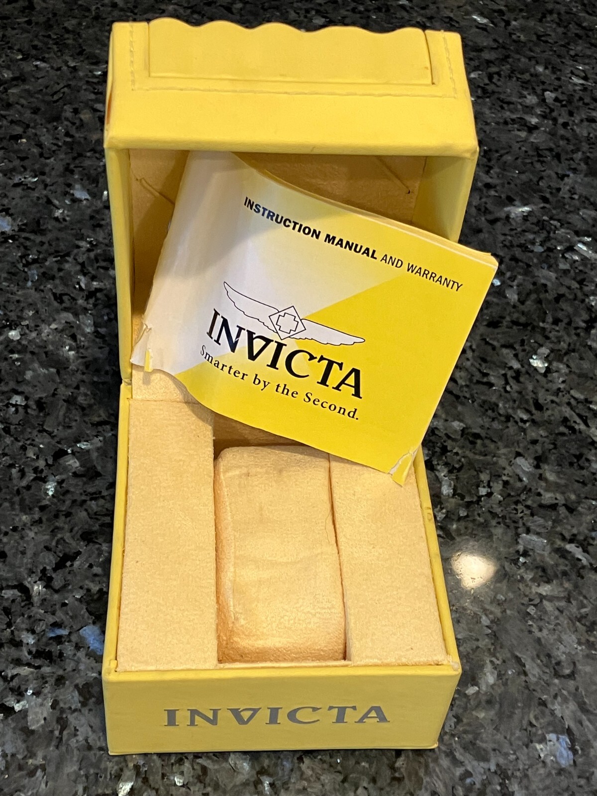 Invicta Chronograph Watch Box  Size of Box : 4" W… - image 2