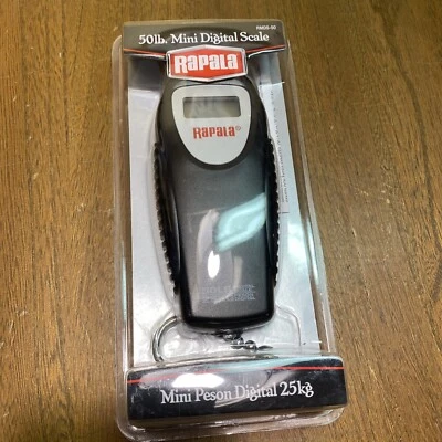 Rapala 50 lb. Mini Digital Fishing Scale BATTERY INCLUDED! - Image 1 of 3