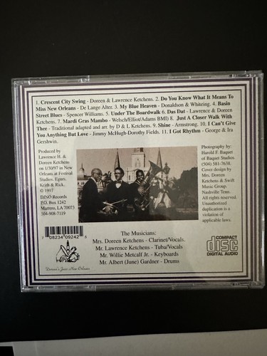 Doreen's Jazz New Orleans - Vol. V. Mama Don't Want CD - Imagen 2 de 5