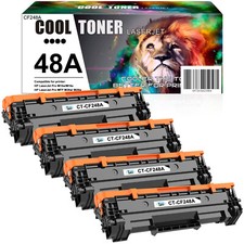 CF248A 48A Toner Cartridges Replacement for HP LaserJet Pro M15w M28a With Chip