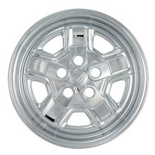 New 16 Chrome Wheel Skin Hubcap Cover For 2007-2017 Jeep Patriot Steel Wheel