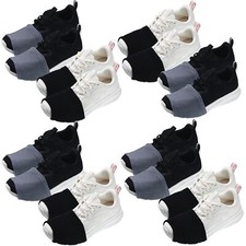 8 Pairs Over The Shoe Dance Socks Shoe Covers for Women Dancer Ballet