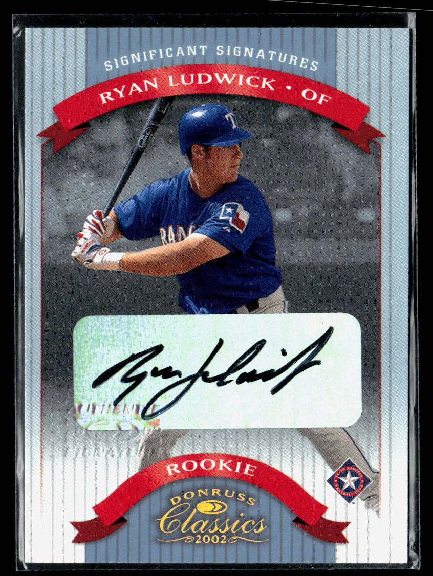 Ryan Ludwick 2002 Donruss Classics Significant Signatures Auto #147 #/500 AU,SN