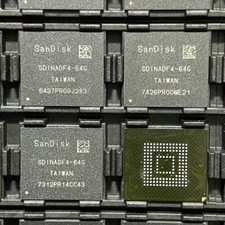 1PCS SDINADF4-64G 5.1 EMMC BGA153 Ball SanDisk 64G Font Library