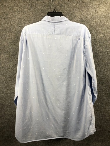 Camisa BANANA REPUBLIC Camden Fit Para Hombre XL Personalizada 078 Lavado Manga Corta Botón - Imagen 5 de 14