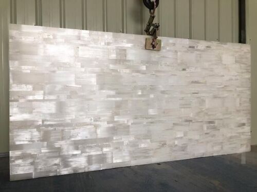 Selenite Table Top, Selenite Wall Panel, Selenite Countertop, Luxury Furniture - Picture 2 of 3