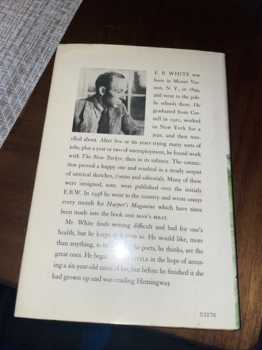 STUART LITTLE EB White 1945 Book Club Edition 1945 HC W/ DJ Harper Row - Picture 2 of 10