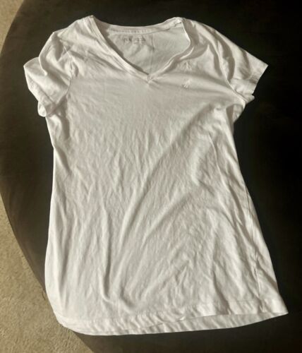 Women’s white Nautica V-neck T-shirt Size Xs