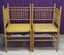 antique 19th century heywood wakefield victorian corner chair pair. excellent!