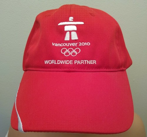 Coca Cola 2010 Winter Olympics Vancouver Adjustable Hat Cap