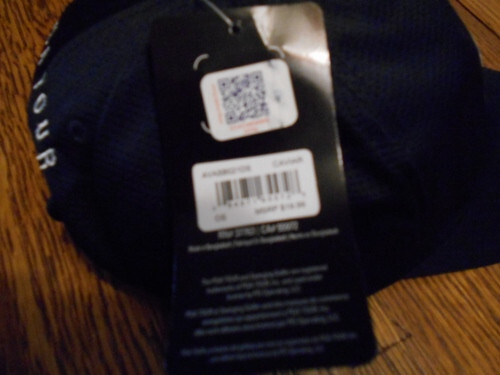PGA Tour Airflux Mesh Adjustable Golf Hat Cap Black NEW w/tag FREE SHIPPING - Picture 5 of 5