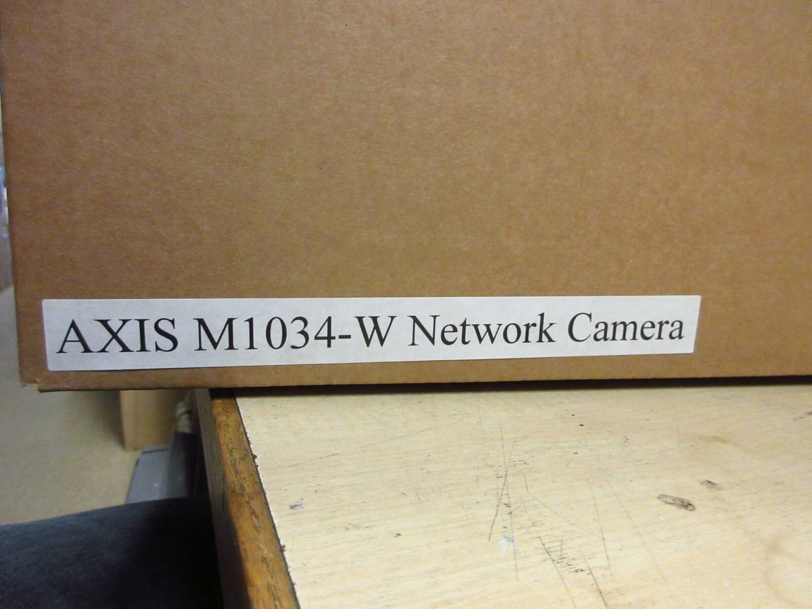 Axis M1034-W Indoor Wireless PIR HD 720p IP Camera LED 2-Way Audio - NEW