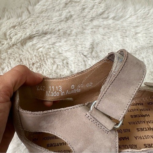 Sandalias Hartjes Breeze 2 para mujer color topo neutro talla 40 cómodas sostenibles - Imagen 7 de 7