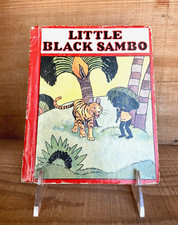 1927 LITTLE BLACK SAMBO 3 in 1 Book Rand McNally Gingerbread Man Titty Mouse