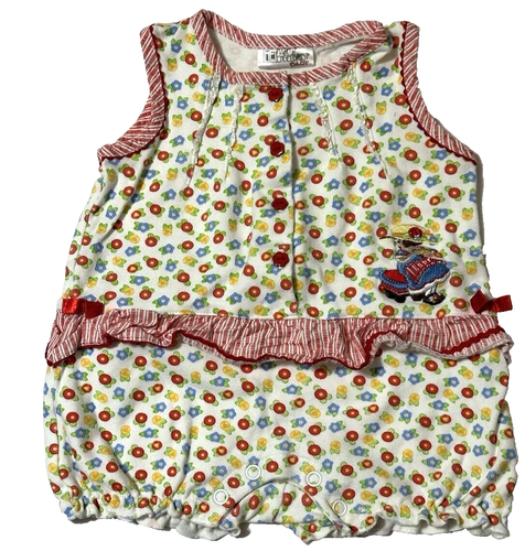 2008 Mary Engelbriet Little Miss Muffet Blume Baby Mädchen Strampler 3-6 Monate