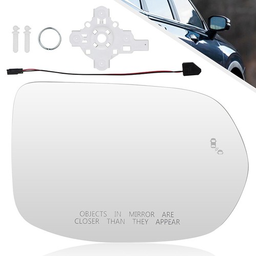 Mirror Glass w/Blind Spot Right Passenger Side For Honda CRV 2017-2022 2021 2020 - Picture 11 of 16