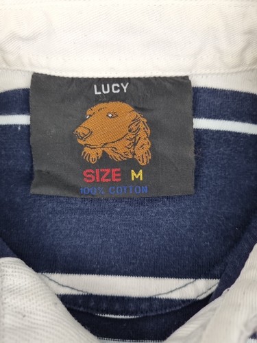 Hong Kong Rugby Jersey 2011 Lucy Men’s Size Medium Striped Polo Jersey - Picture 5 of 10