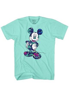 Disney-Mickey-Mouse-Tropical-World-Tee-Funny-Humor-Adult-Men-039-s-Graphic-T-shirt