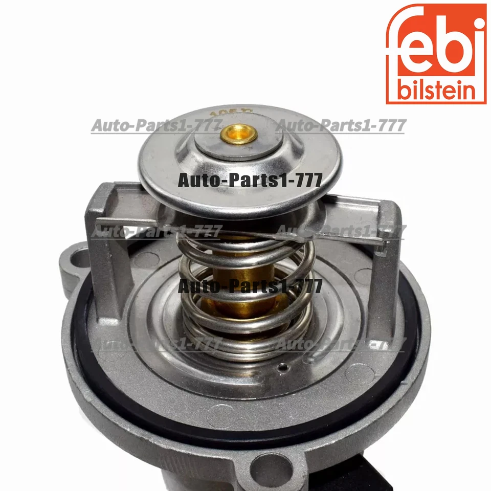 11537586885 FEBI Termostato de refrigeración del motor PARA BMW E65 E66 F01 F02 F04 Serie 7 Foto 3 de 4