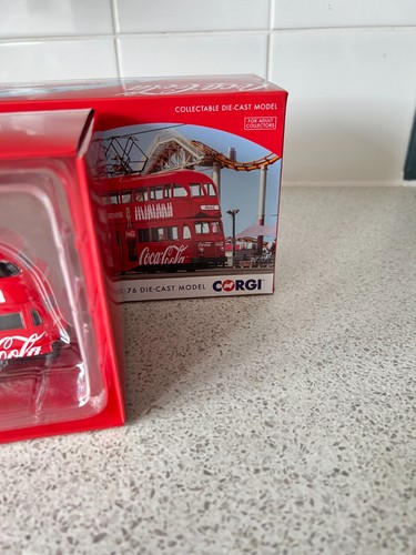 Corgi CC43515 Coca Cola double  decker Tram - Picture 3 of 8