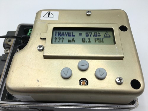 FISHER FIELDVUE INSTRUMENTS DVC2000 DIGITAL POSITIONNER - UNTESTED w/ AC ADAPTER - Picture 2 of 9