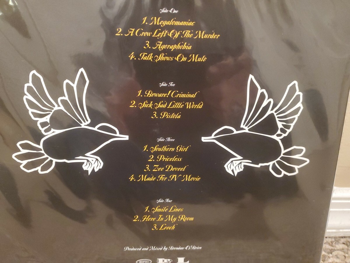 Crow Left of the Murder by Incubus (Record, 2013) New Sealed